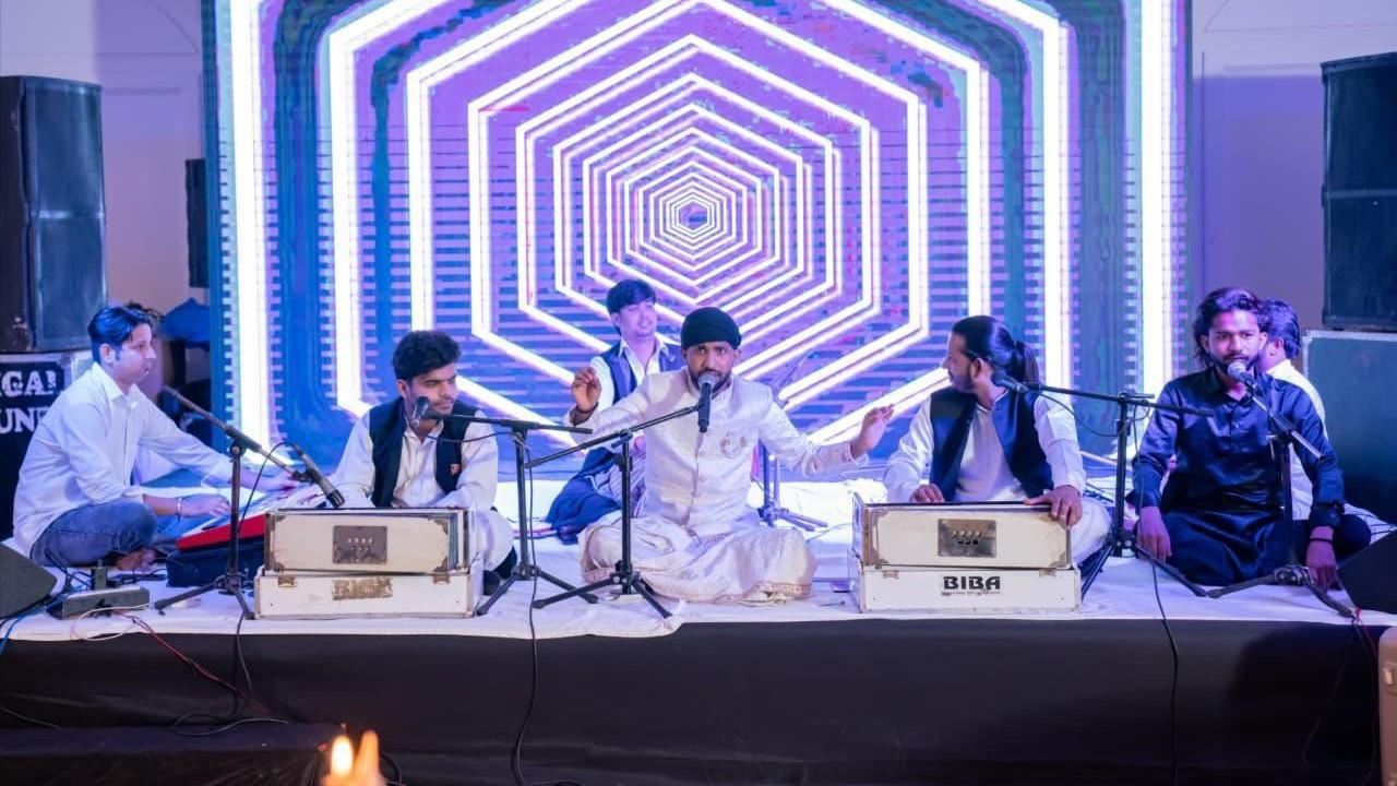 Sahil Qawwali Band live performance