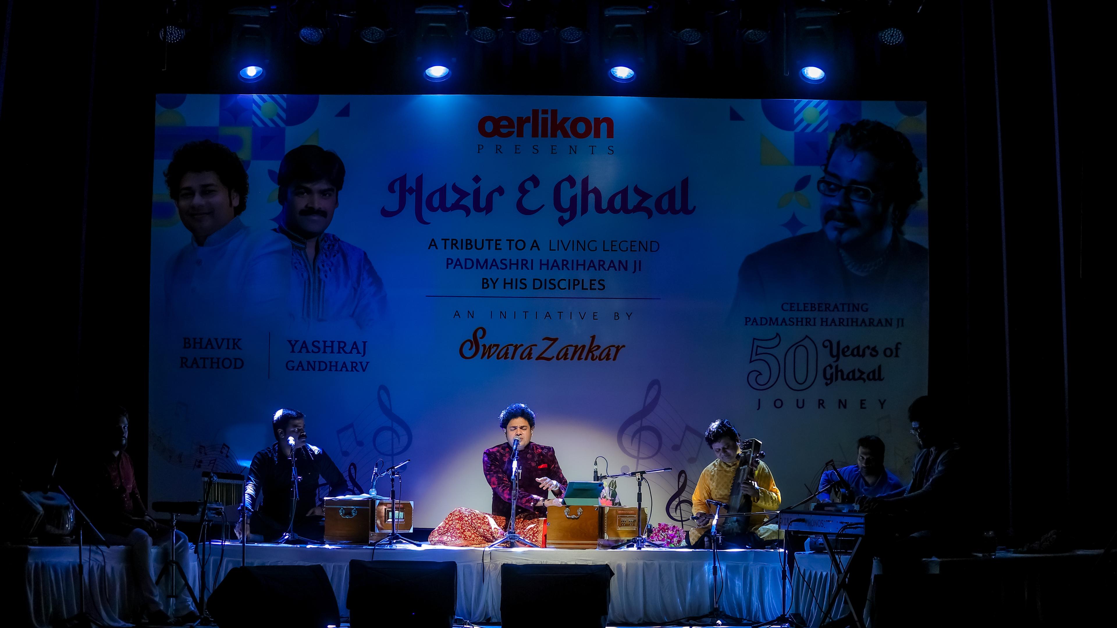 Bhavik Rathod ghazal singer live performance