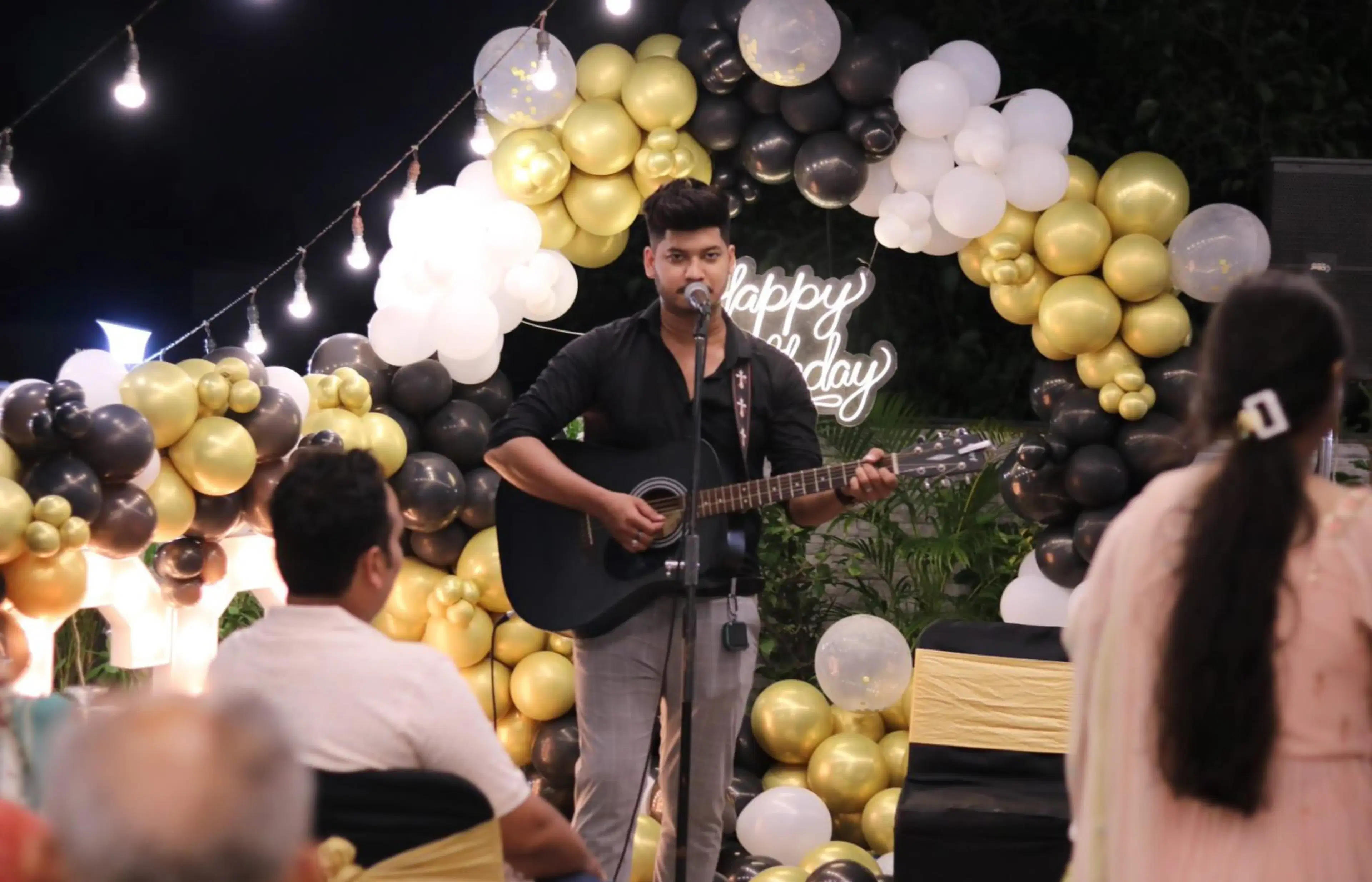 Banner Image of Live Singer performing